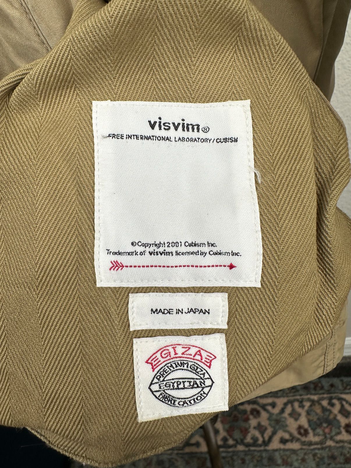 Visvim FW18 Dotera Mil Coat (Giza C/NY) Size US S / EU 44-46 / 1 - 6 Thumbnail