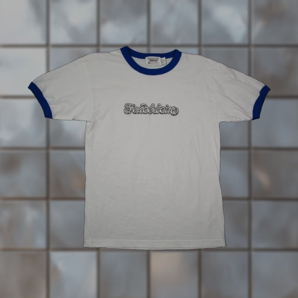 Tenderloin VINTAGE Tenderloin Men's T-Shirt Short Sleeve Crew Neck Cotton Graphic Logo 90s Retro White M Size US M / EU 48-50 / 2 - 1 Thumbnail