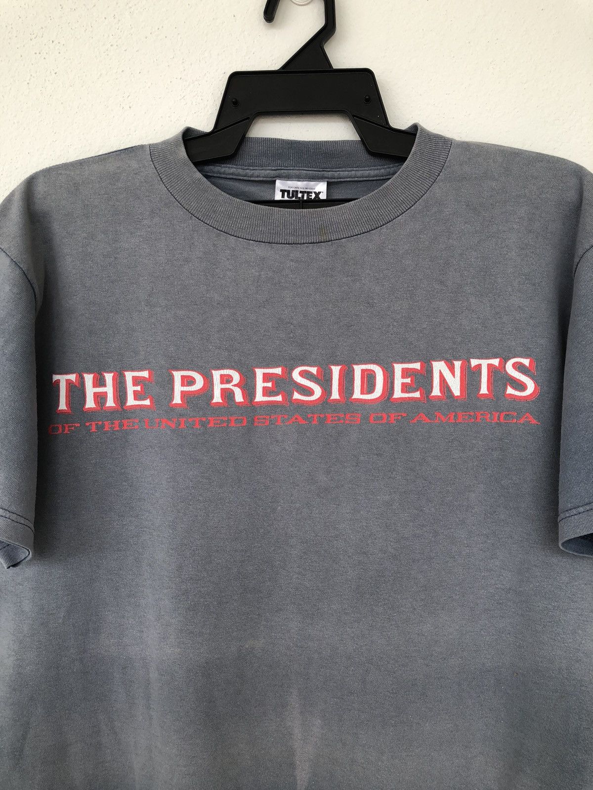 Band Tees Vintage 90s THE PRESIDENTS OF UNITED STATE Size US L / EU 52-54 / 3 - 4 Thumbnail