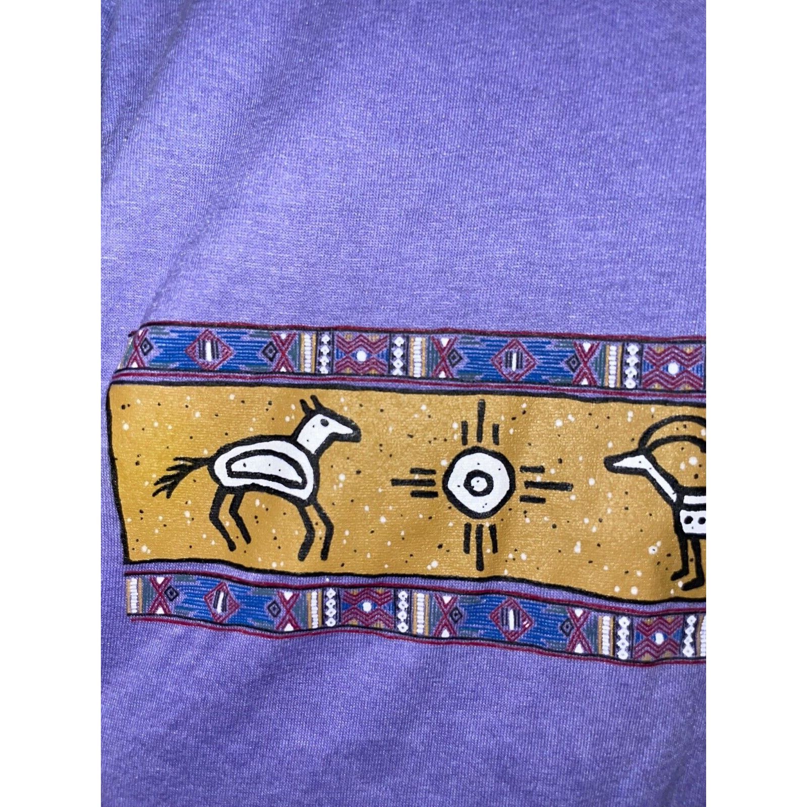 Jerzees Vintage Arizona Native Shirt Aboriginal Cave 90s Tee L Size US L / EU 52-54 / 3 - 4 Thumbnail