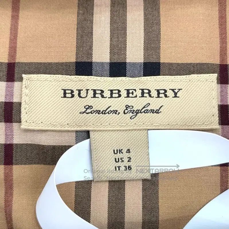 Burberry Burberry Brown Cotton Women's Dress. Size XS / US 0-2 / IT 36-38 - 6 Thumbnail