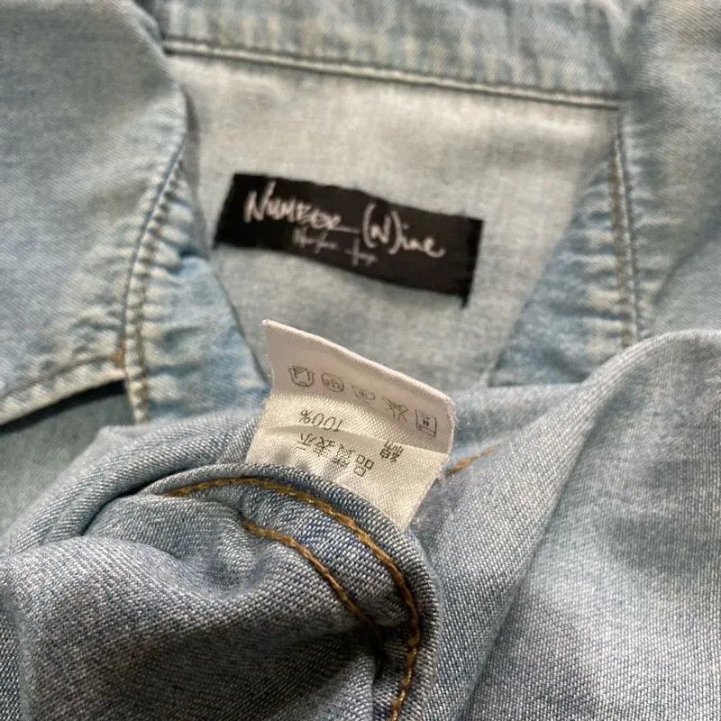 Number (N)ine SS2002 Number Nine Snap Button Denim Jeans Size US M / EU 48-50 / 2 - 4 Thumbnail