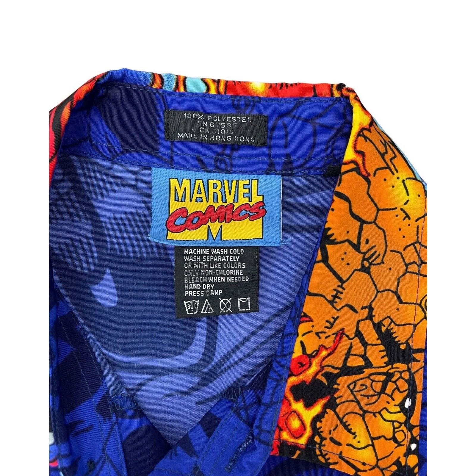 Marvel Comics Vintage 2001 Marvel Comics button down Shirt L Size US L / EU 52-54 / 3 - 2 Thumbnail