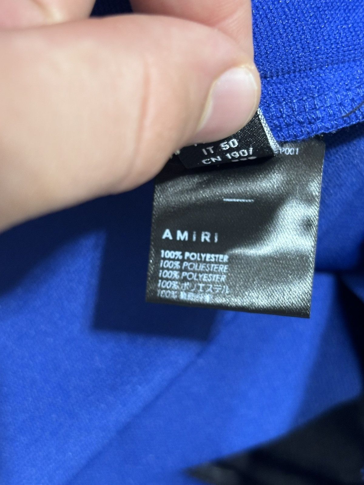 Amiri Amiri Western Blue Track Pant Size US 36 / EU 52 - 9 Thumbnail