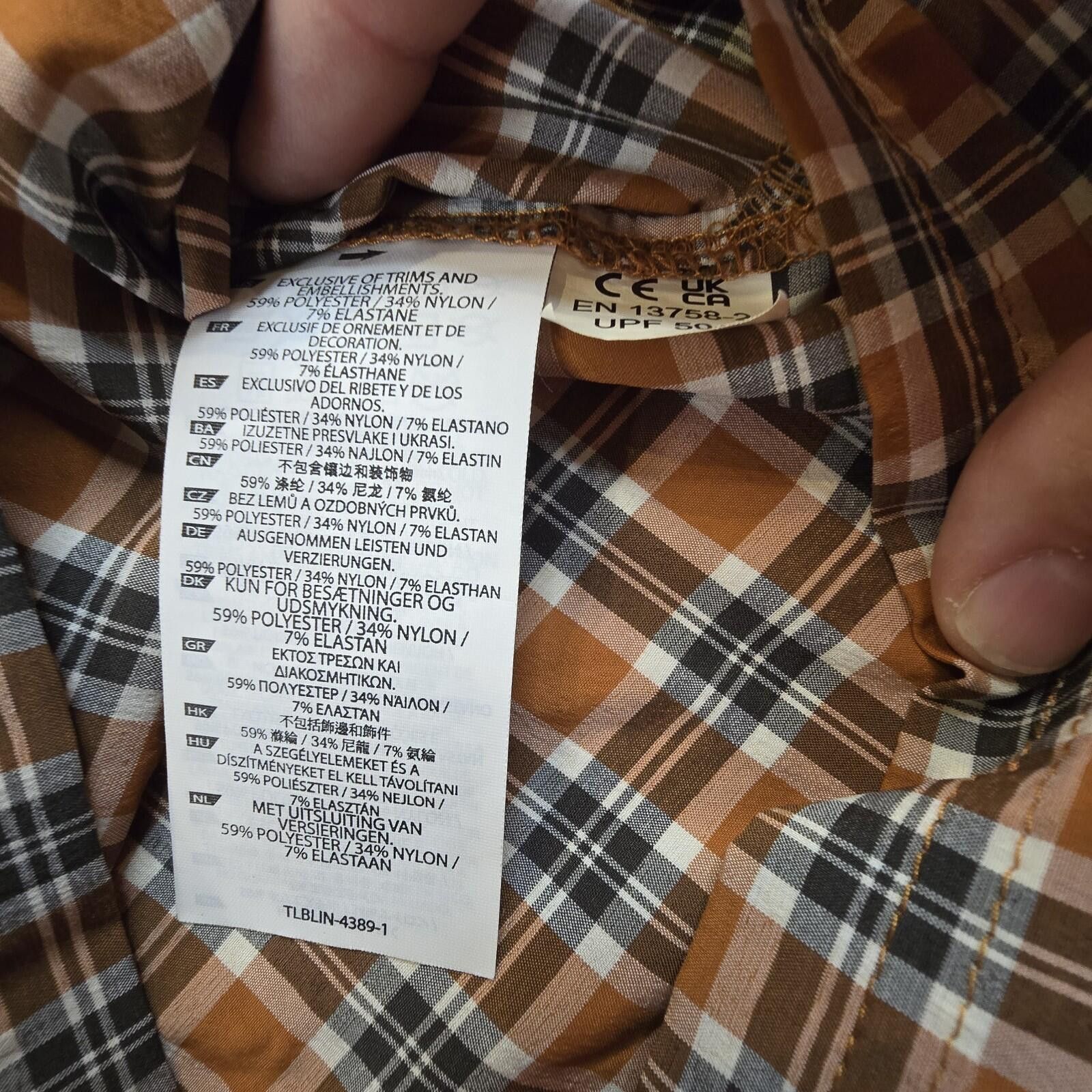 Other 5.11 Tactical Orange Plaid Short Sleeve Shirt 2XL Front Zip Size US XXL / EU 58 / 5 - 5 Thumbnail