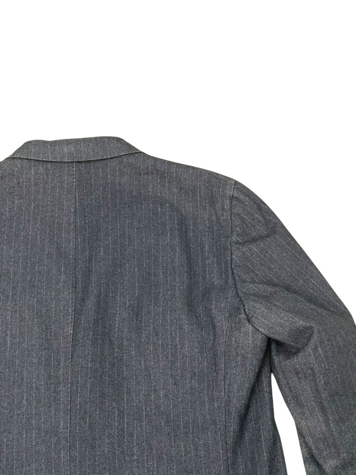 Boglioli Chore Jacket Boglioli Italy Wool Faded Striped 6🟩7 Size US M / EU 48-50 / 2 - 21 Thumbnail