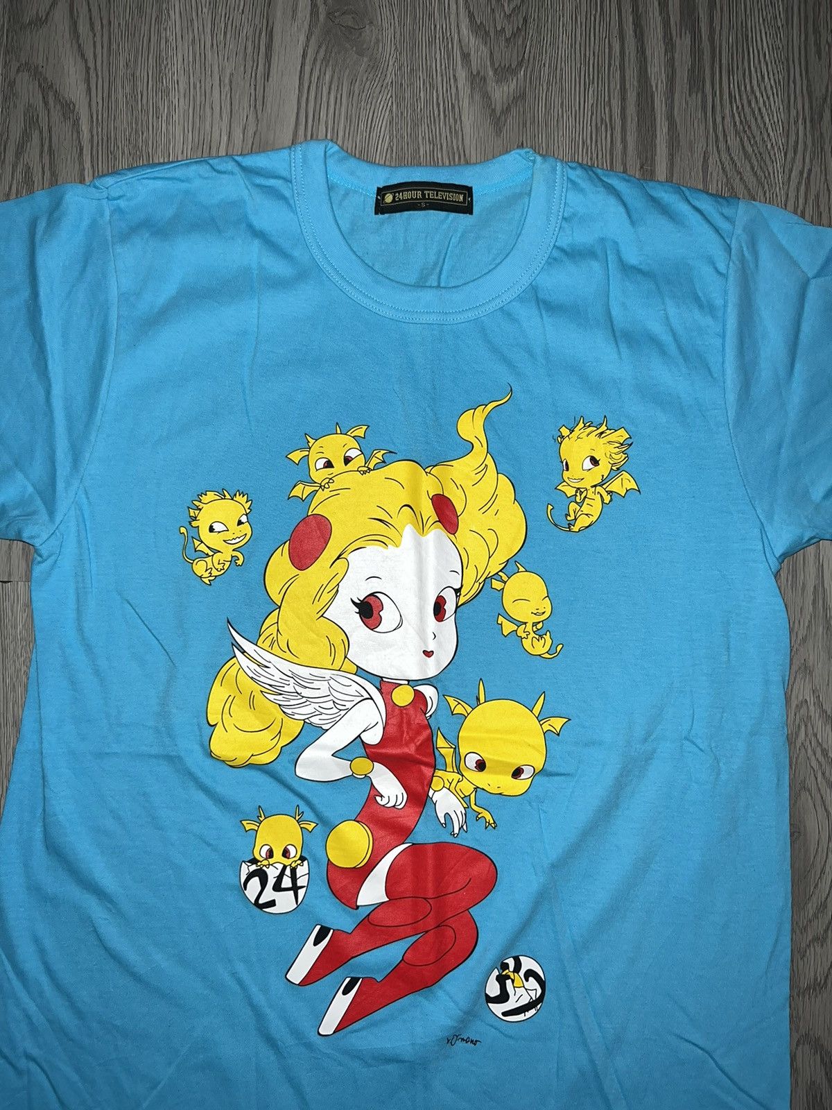 Takashi Murakami 24Hour Television Yoshitaka Amano Tshirt 💙☀️ Size US S / EU 44-46 / 1 - 3 Thumbnail