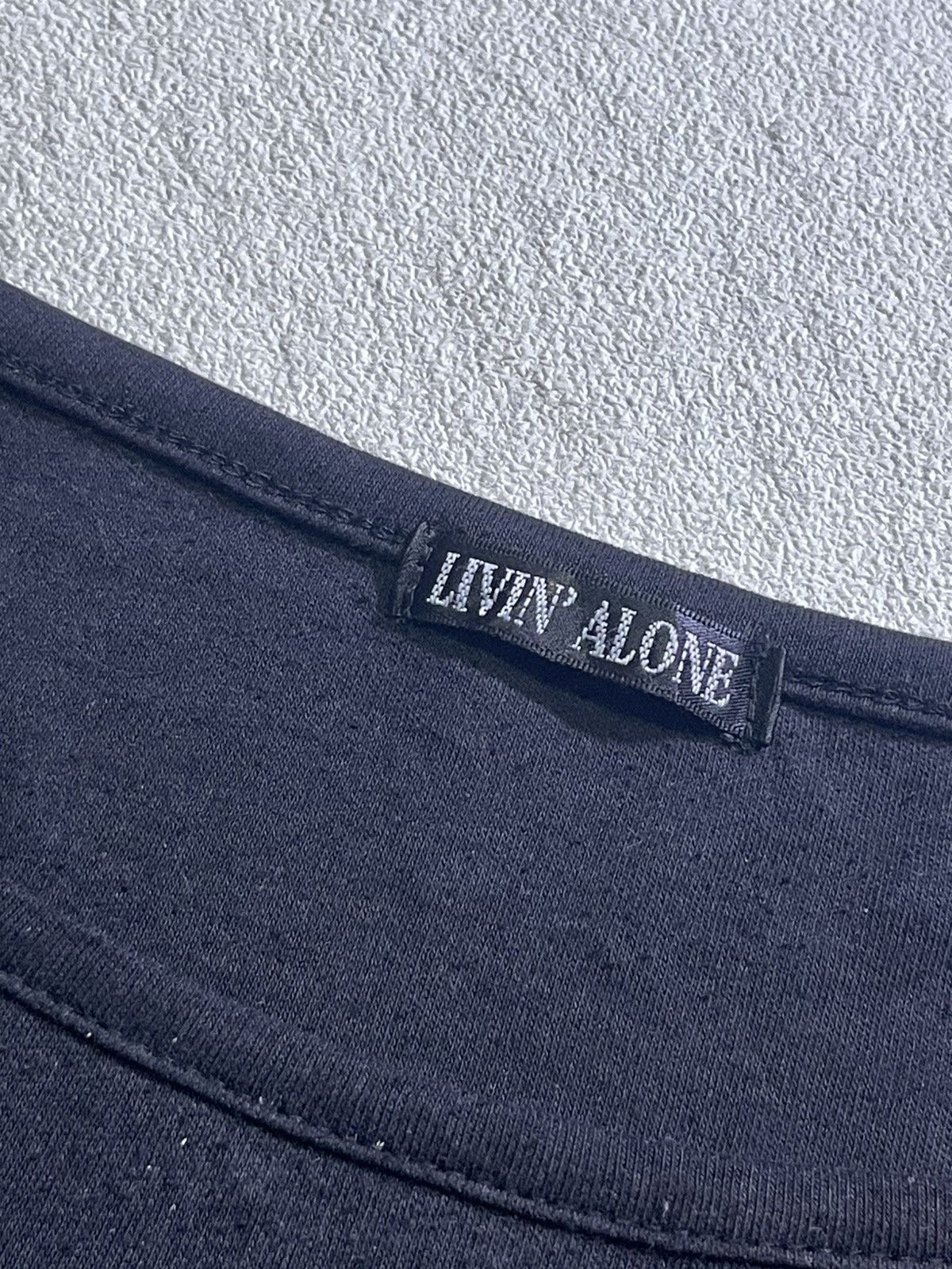 Hysteric Glamour VINTAGE Y2K LIVIN ALONE long sleeve tshirt ifsix LGB style Size US M / EU 48-50 / 2 - 5 Thumbnail