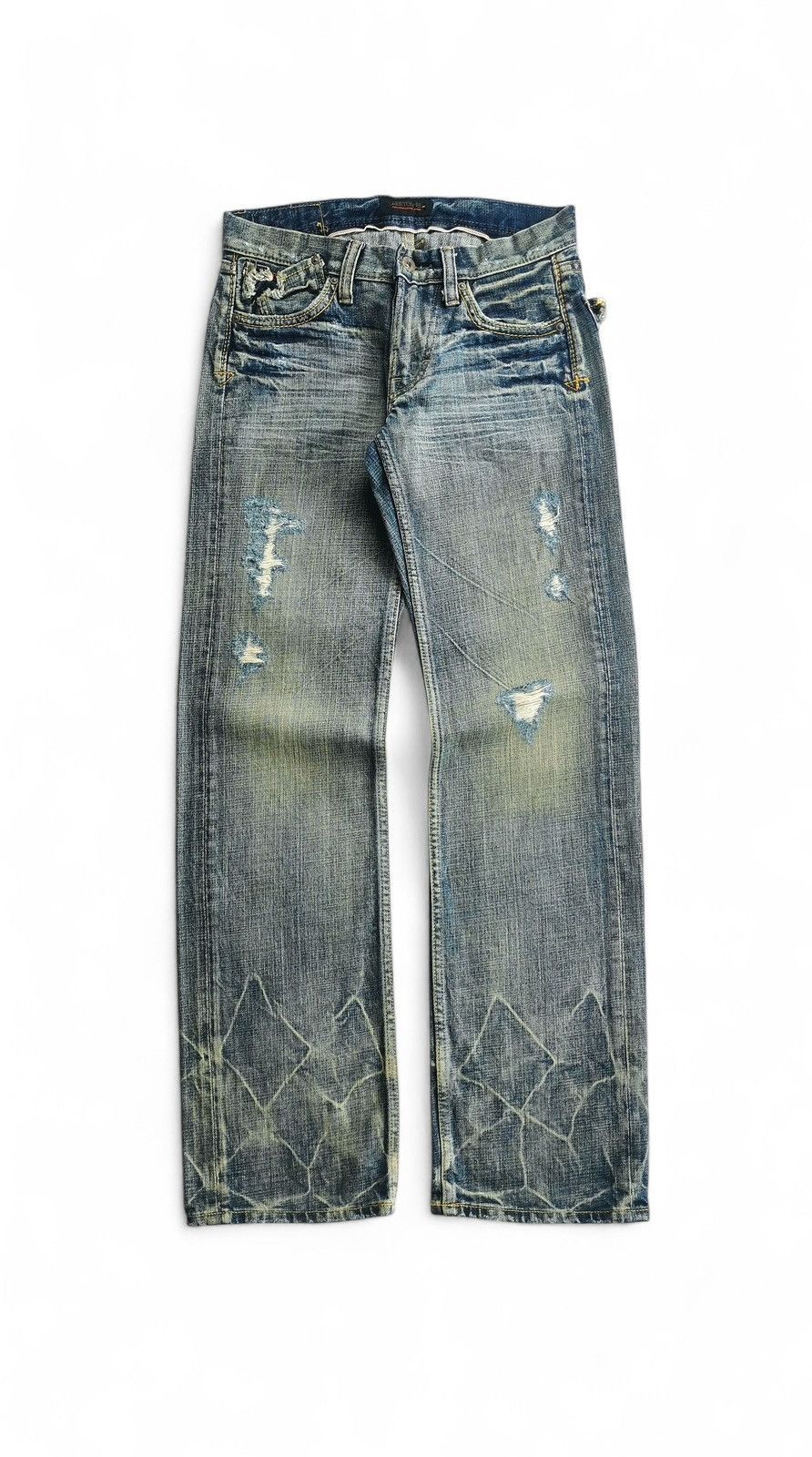 Camel Sweet Camel Selvedge Inner Waist Like Tornado Mart Tribal Size 27" / US 4 / IT 40 - 2 Thumbnail