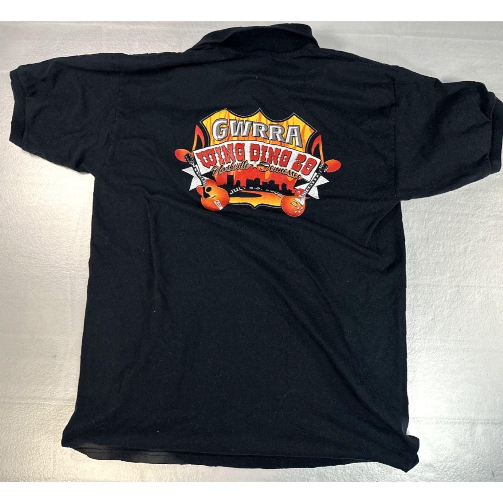 Vintage VTG GWRRA Shirt Mens Large Black Wing Ding 28 00s Nashville Tennessee Event T-Shirt Size US L / EU 52-54 / 3 - 5 Thumbnail