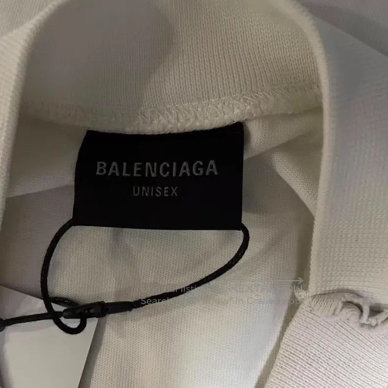 Balenciaga Balenciaga Patchwork fashionable phone short-sleeve Size US L / EU 52-54 / 3 - 3 Thumbnail