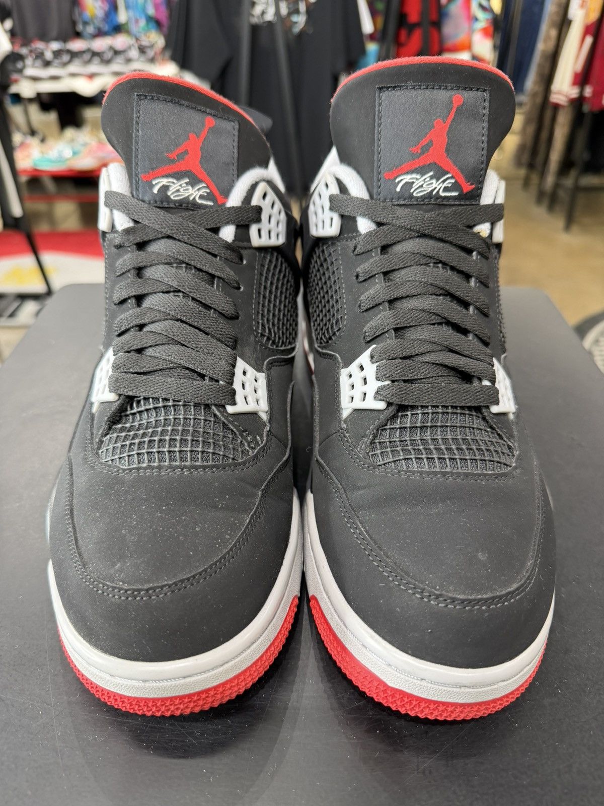 Jordan Brand Air Jordan 4 Bred Size 11.5 (2019) Size US 11.5 / EU 44-45 - 2 Thumbnail
