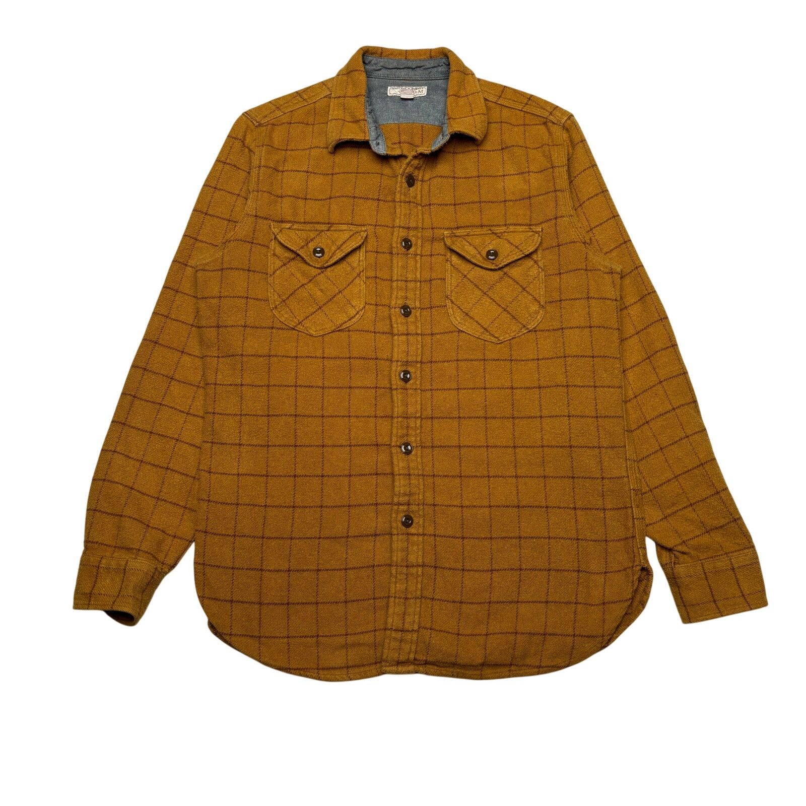 Wallace & Barnes Wallace & Barnes J. Crew Flannel Button Up Shirt Mens Medium Size US M / EU 48-50 / 2 - 1 Thumbnail