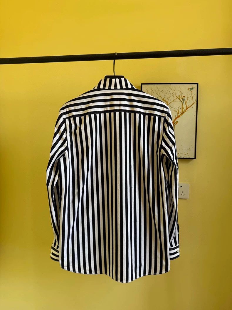 Givenchy Givenchy Striped Shirt, Size 41, Black and White Striped P Size US L / EU 52-54 / 3 - 2 Thumbnail