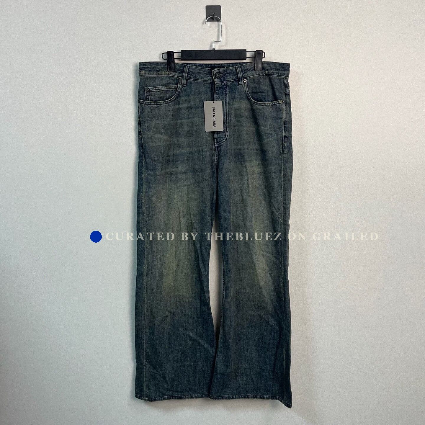 Balenciaga Balenciaga FW21 Destroyed Jeans | Grailed