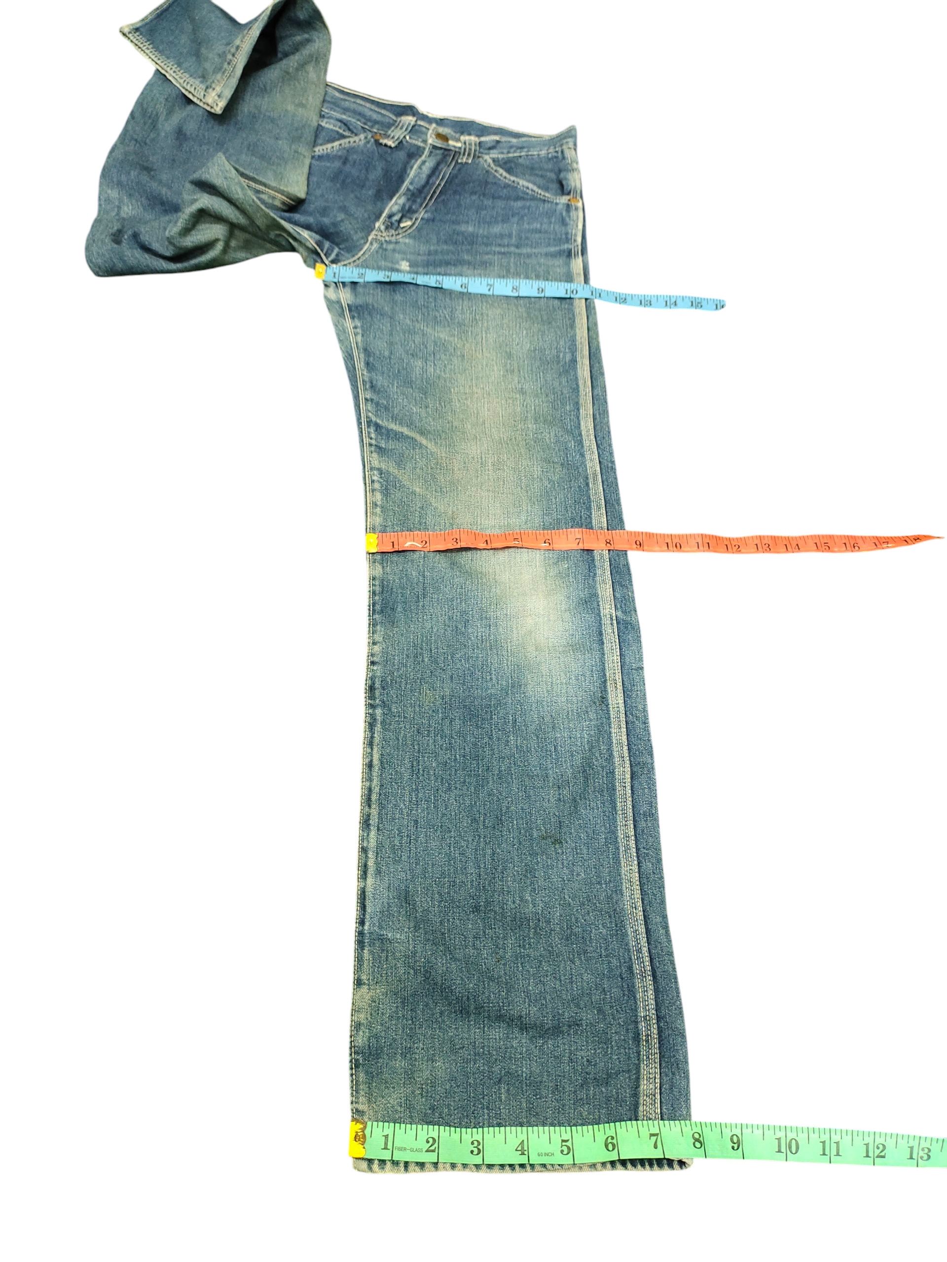 Comme des Garcons × Undercover Vintage Big John World Workers loose Denim Pants Size US 26 / EU 42 - 17 Thumbnail