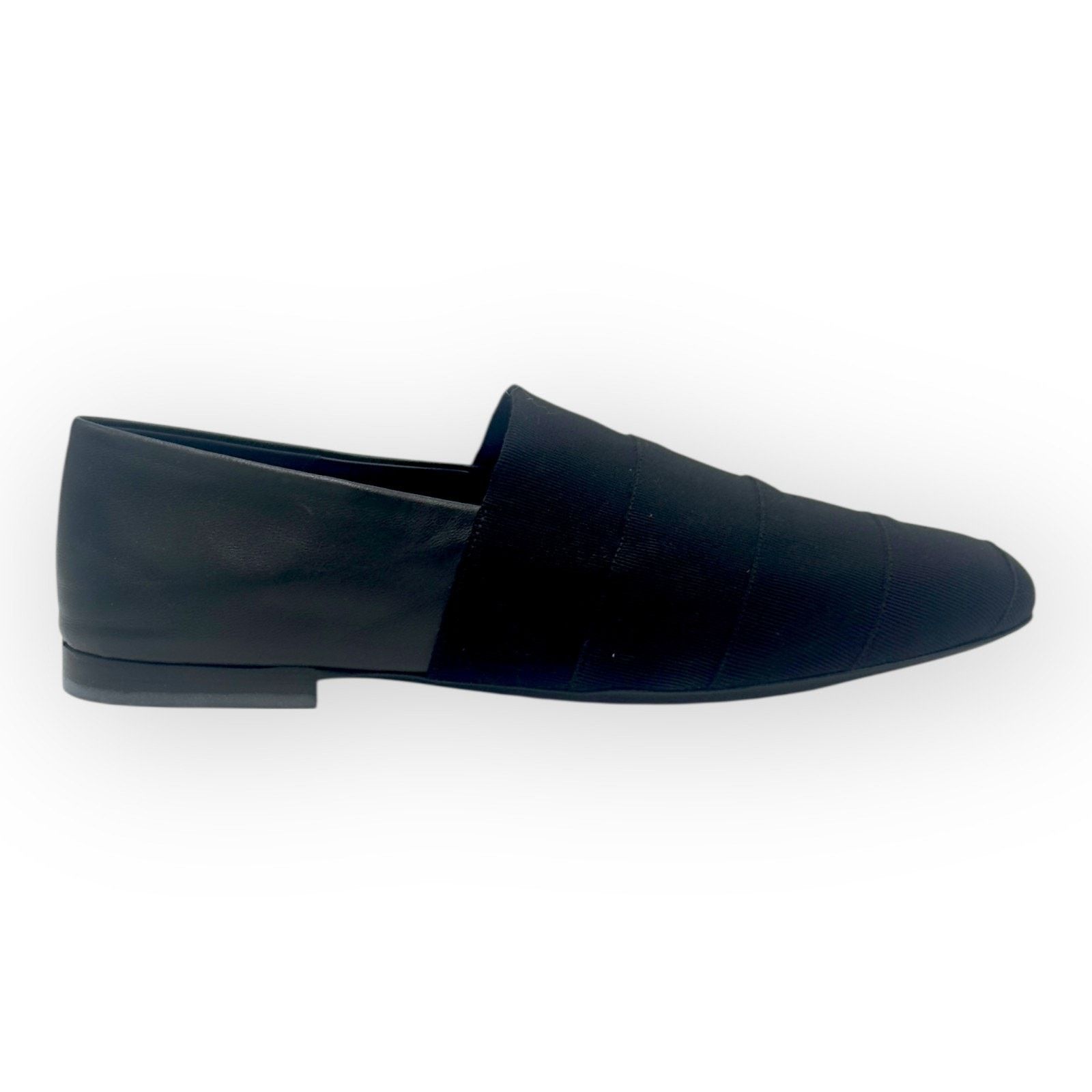 Salvatore Ferragamo Men's Grosgrain & Leather Loafers in Black size 10 / US 11 Size US 11 / EU 44 - 1 Thumbnail