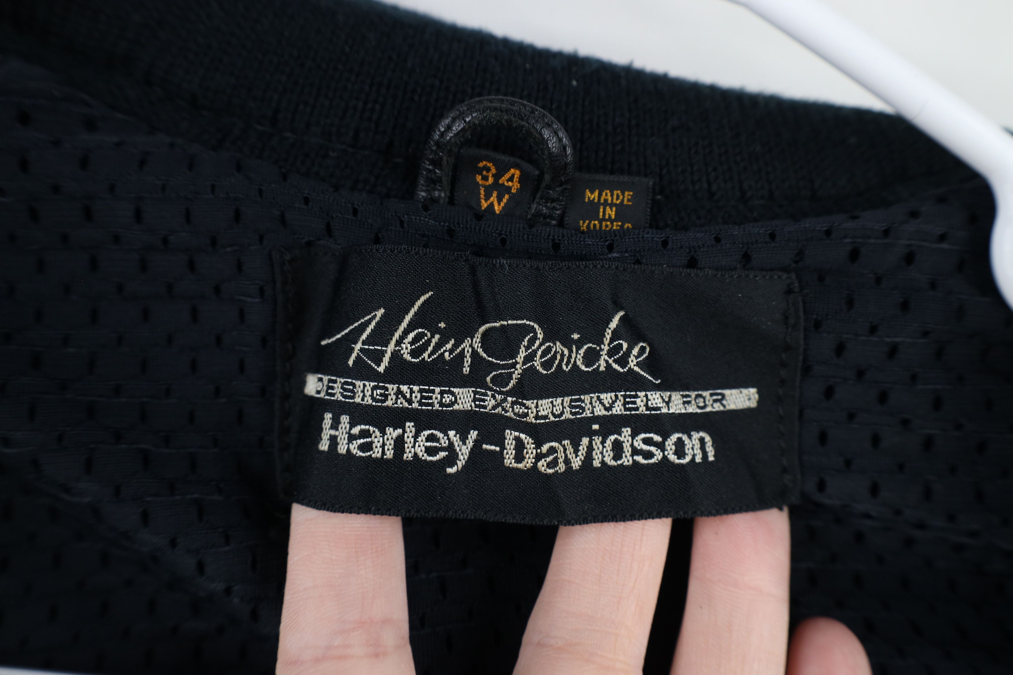 Harley Davidson × Vintage Vtg 70s 80s Hein Gericke x Harley Davidson Racer Jacket Size XXS / US 00 / IT 34 - 10 Thumbnail