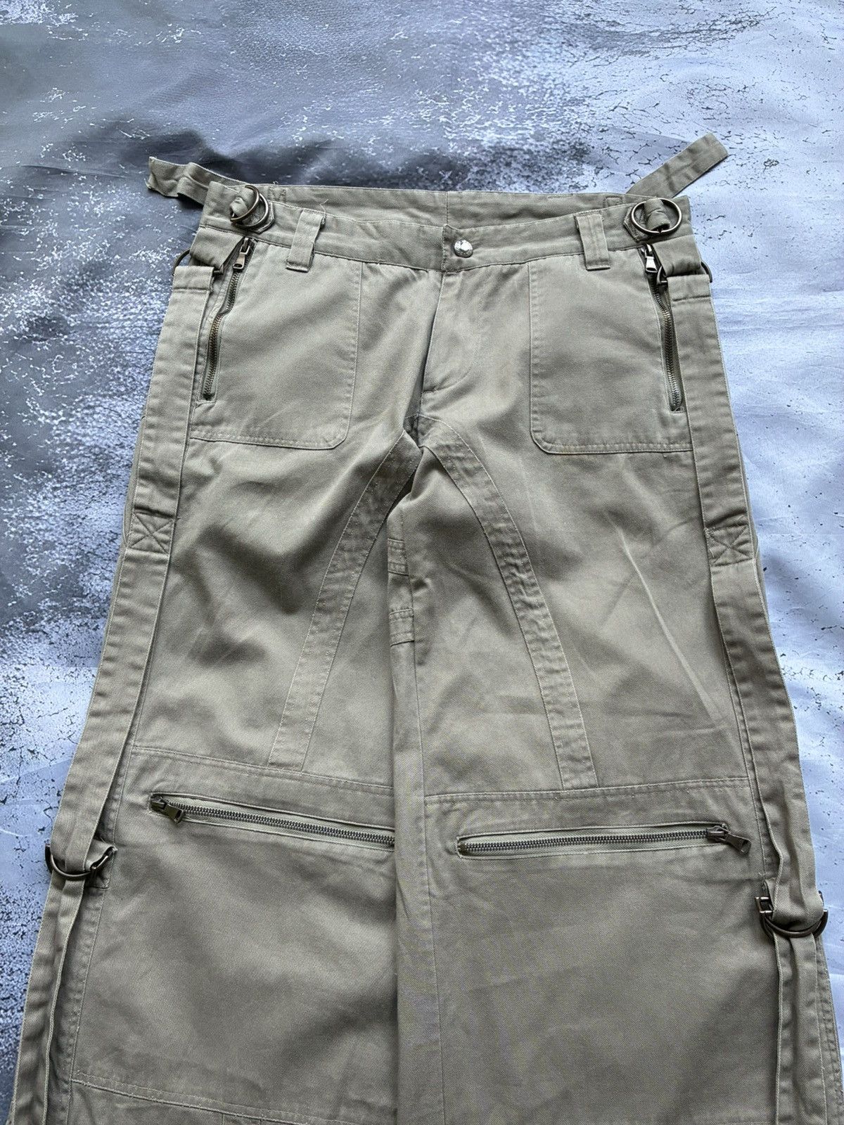 Dolce & Gabbana Dolce & Gabanna AW03 Runway Bondage Sample Pants Size US 33 - 8 Thumbnail