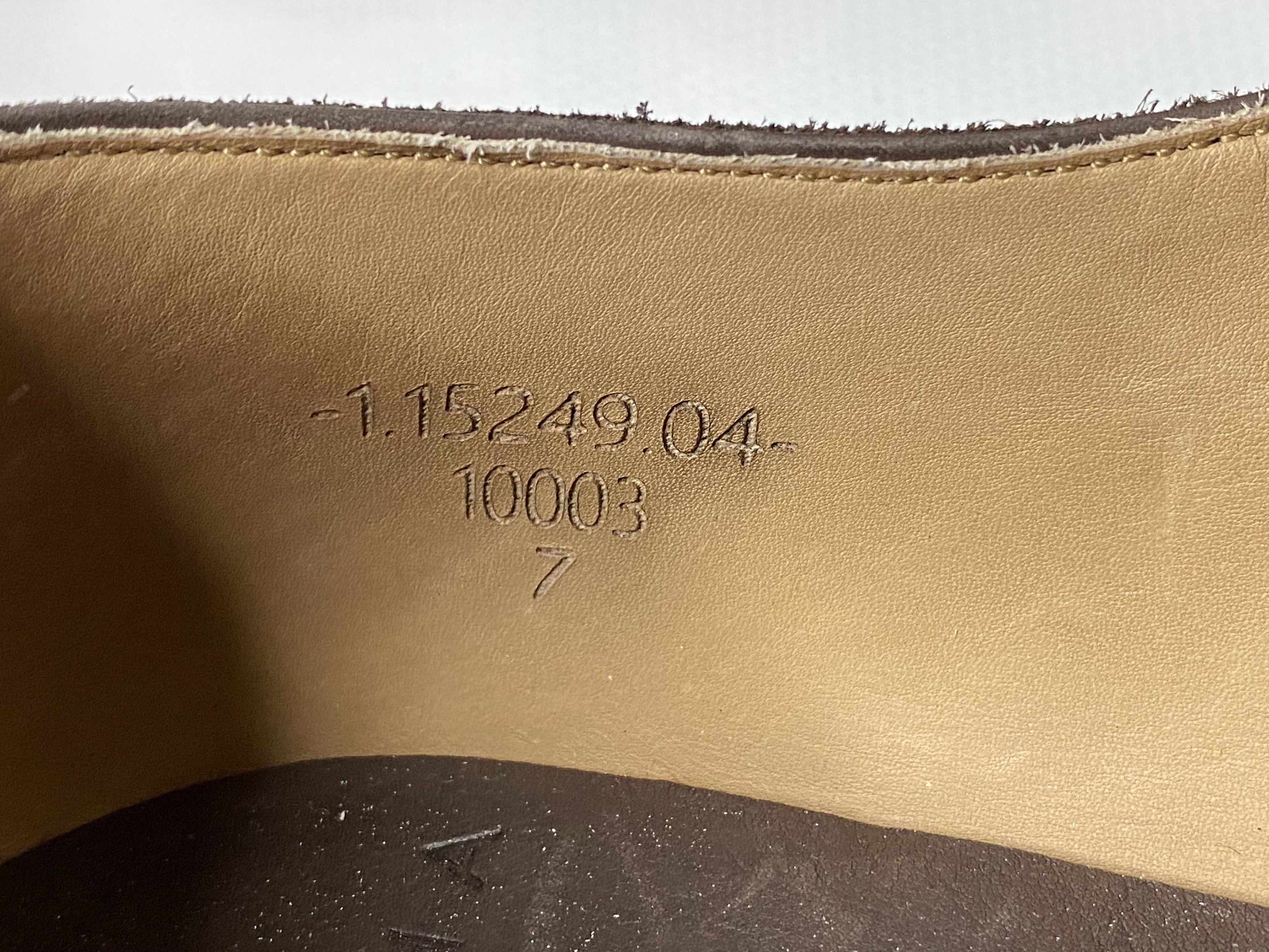 Carmina × Vintage CARMINA FOR PELIKAMO DOUBLE MONK STRAP CALF SUEDE SIZE EU 40 Size US 8 / EU 41 - 9 Thumbnail