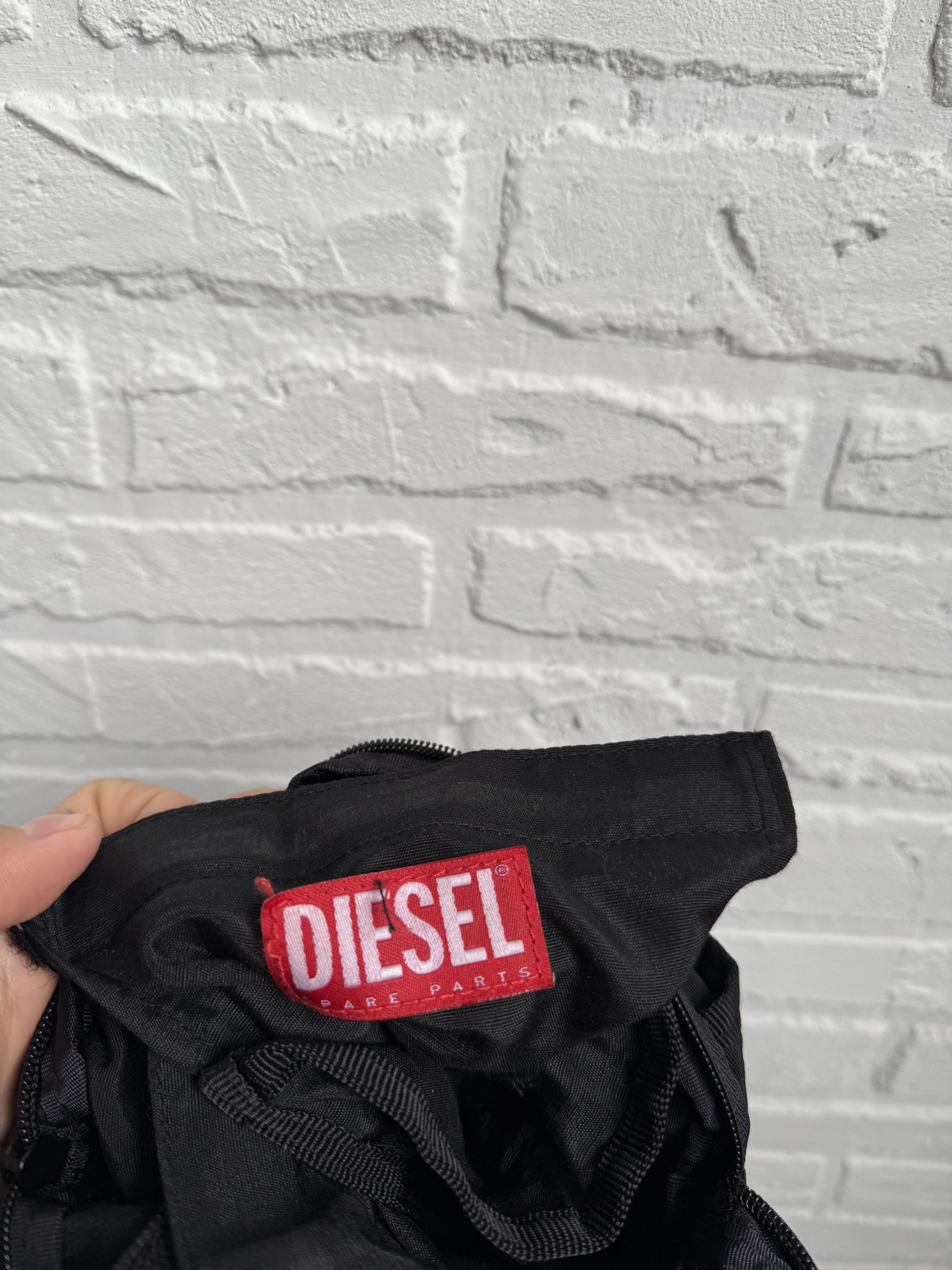 Diesel × Vintage RARE 2000s Diesel Dparat crossbody messenger bag Size ONE SIZE - 12 Thumbnail