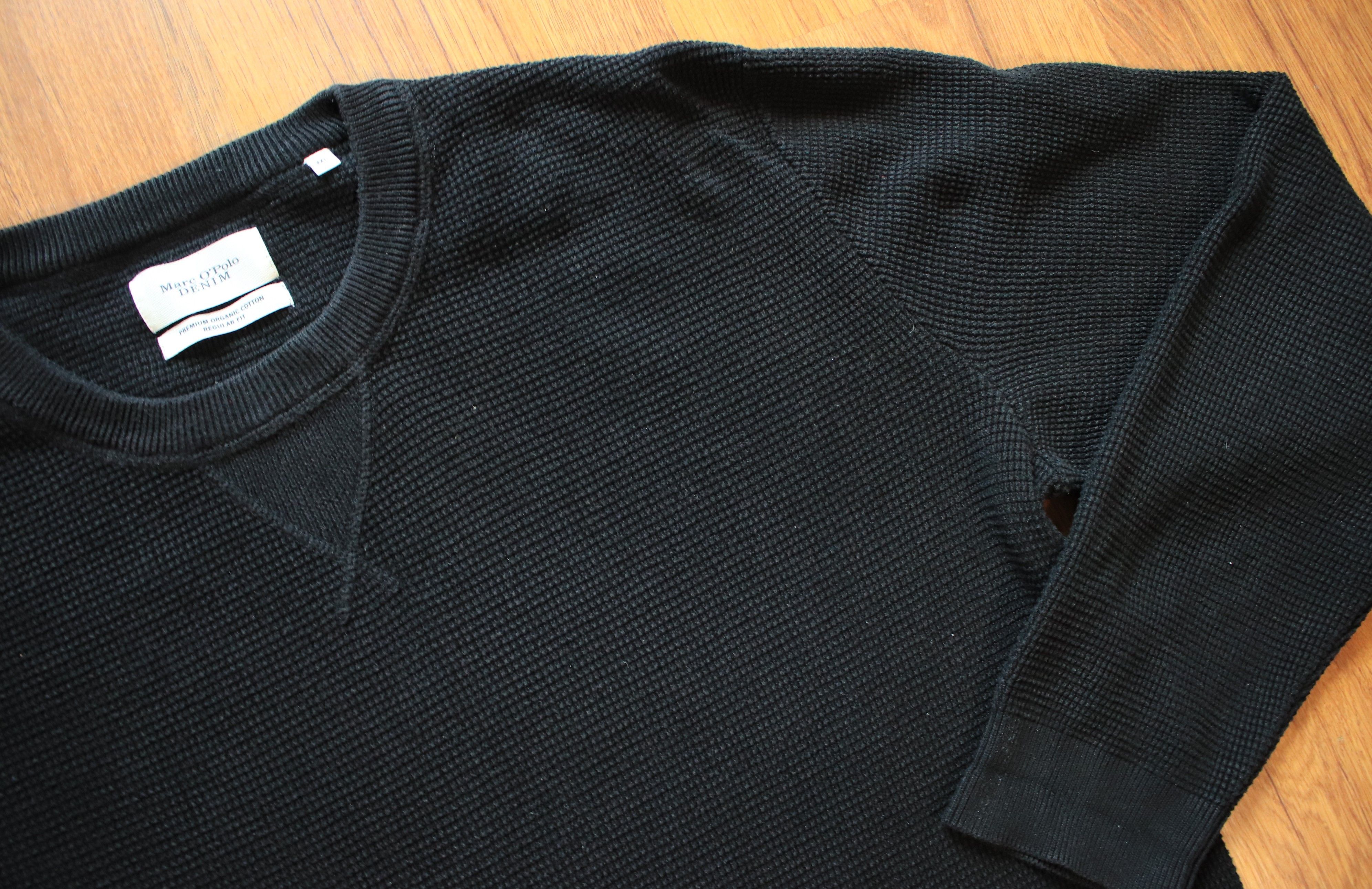 Marc O'Polo Marc O'Polo black sweater size XXL men's cotton long sleeve Size US XXL / EU 58 / 5 - 6 Thumbnail