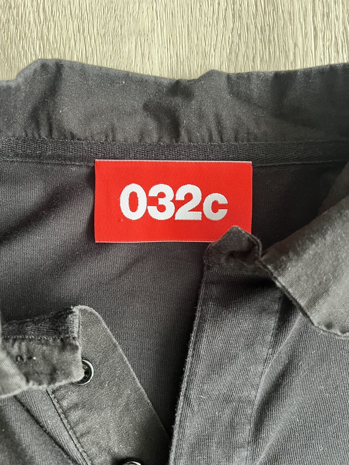 032c 032c Workshop Black Longsleeve Polo Size S Size US S / EU 44-46 / 1 - 3 Thumbnail