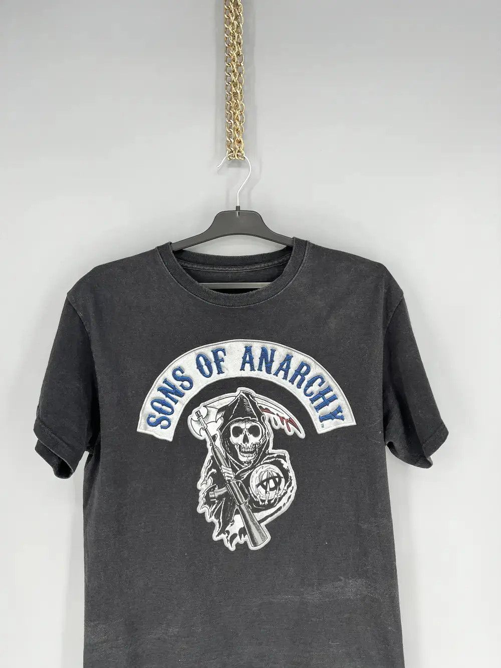 Band Tees Vintage SOA Sons Of Anarchy Vintage Band Graphic Tee Faded Size US L / EU 52-54 / 3 - 6 Thumbnail