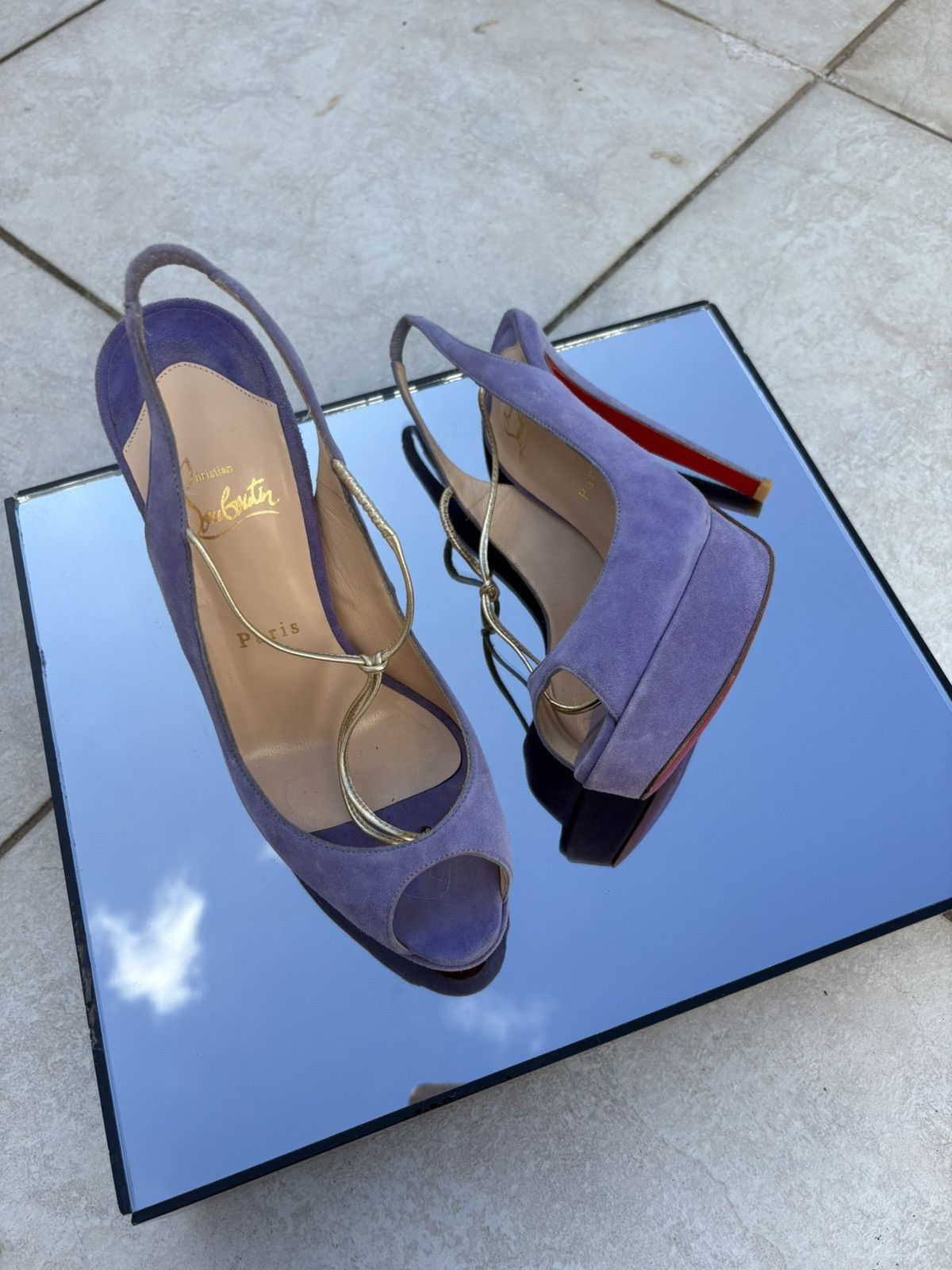 Christian Louboutin Christian Louboutin heels Size US 8.5 / IT 38.5 - 6 Thumbnail
