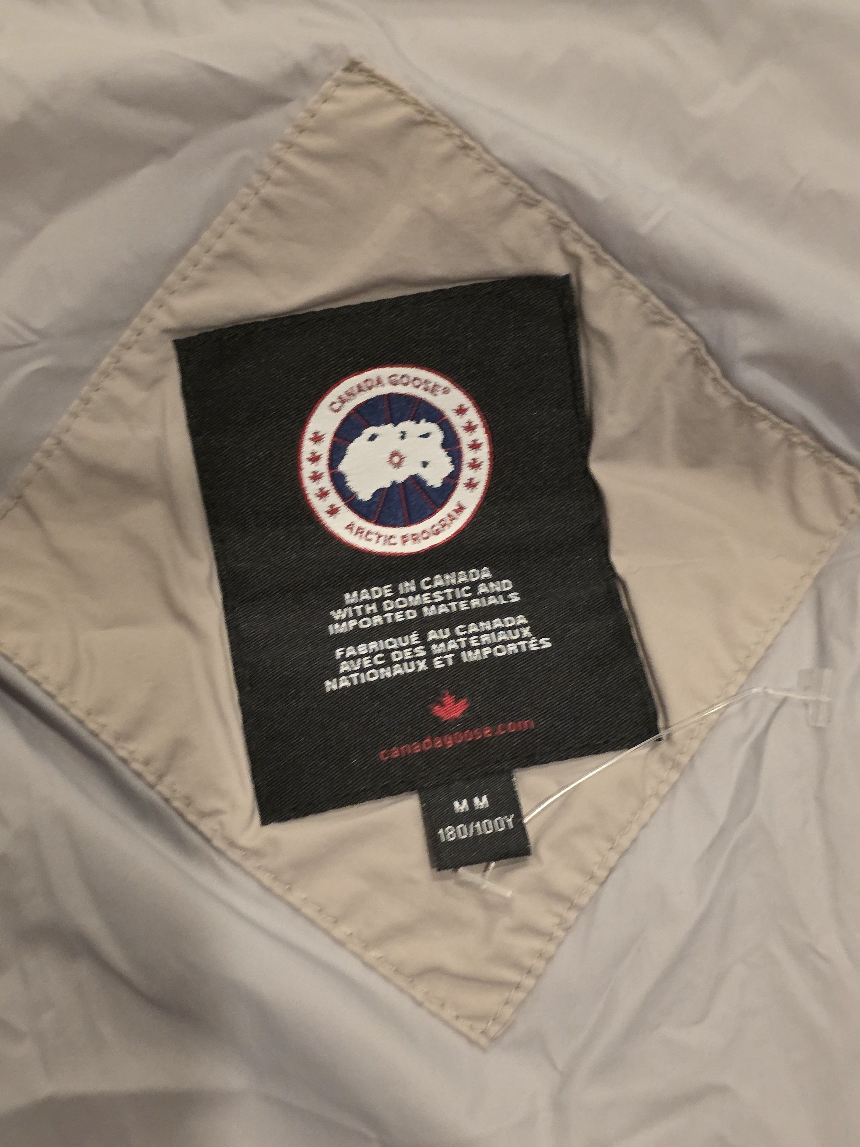Canada Goose Canada Goose Lawrence Puffer Vest White Disc Sz M Size US M / EU 48-50 / 2 - 20 Thumbnail