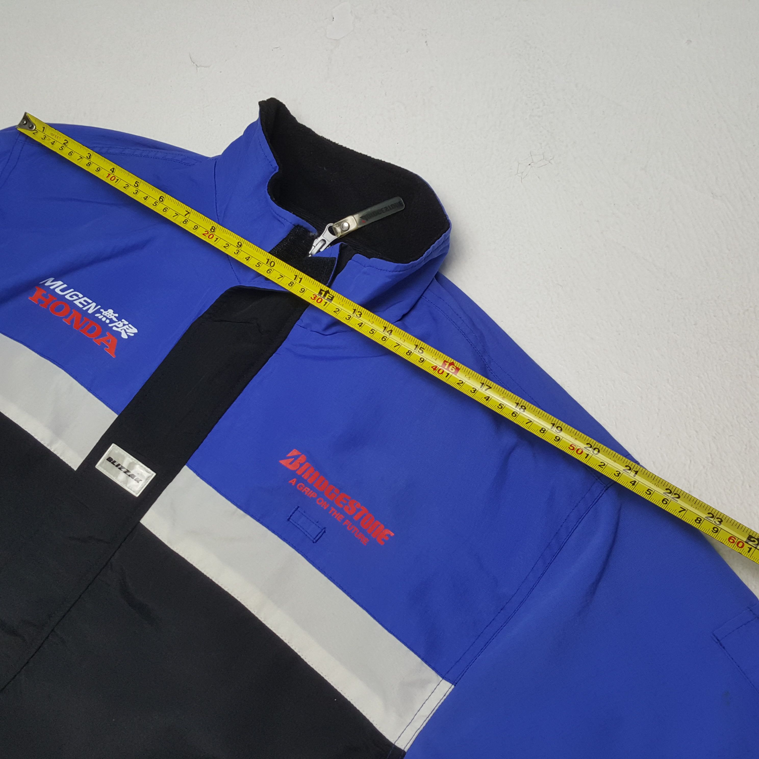 Honda × Vintage Vinatge BRIDGESTONE MUGEN HONDA Japanese Team Custom Jacket Size US L / EU 52-54 / 3 - 5 Thumbnail