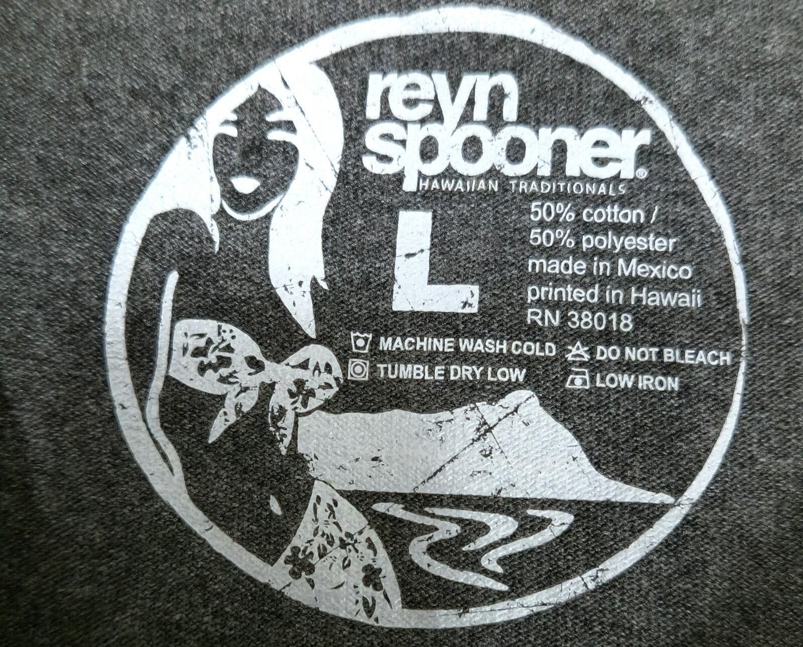Reyn Spooner Reyn Spooner Hawaiin Shirt Large Graphic Print Surf vtg#12 Size US L / EU 52-54 / 3 - 2 Thumbnail