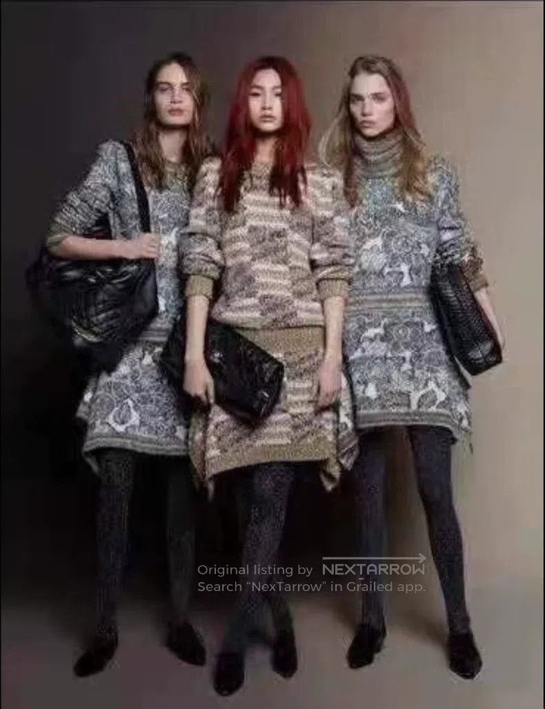 Chanel Chanel Forest series tweed irregular sweater dress Size XXS / US 00 / IT 34 - 8 Thumbnail