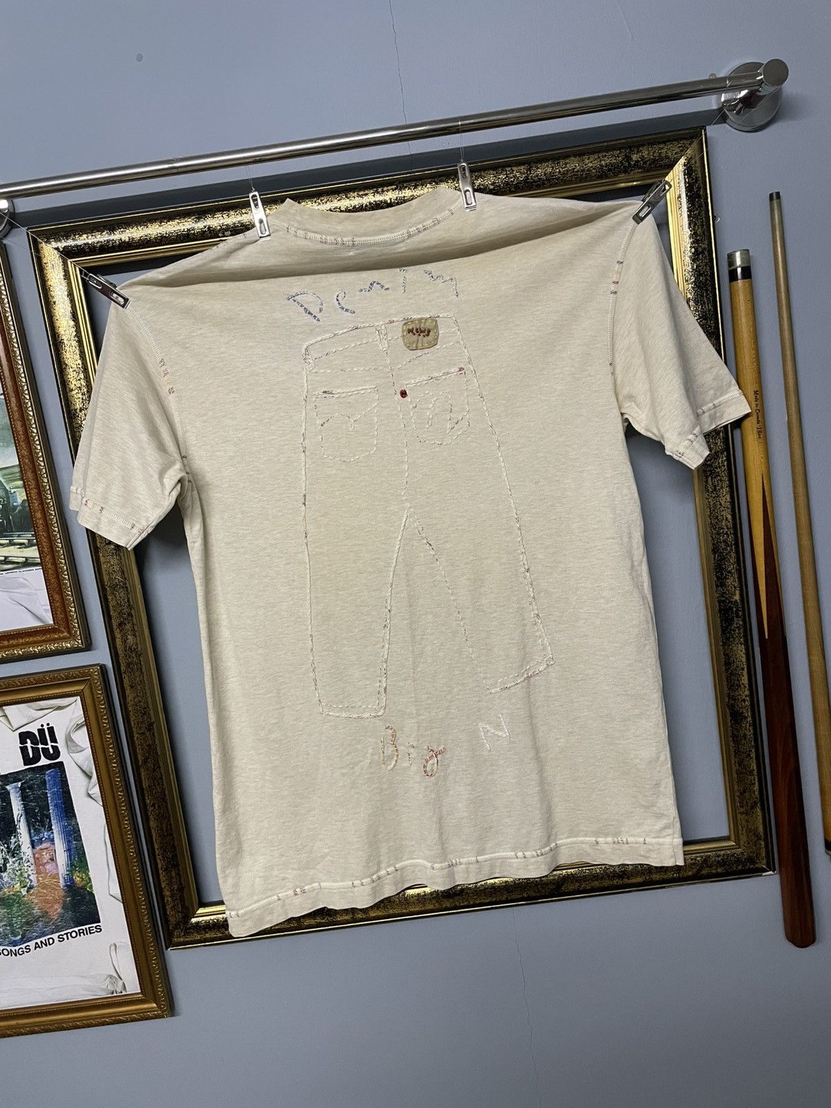 Designer × Japanese Brand × Vintage Vintage 90s Designer Nicole Club Denim Art Embroidery Faded Size US M / EU 48-50 / 2 - 2 Thumbnail