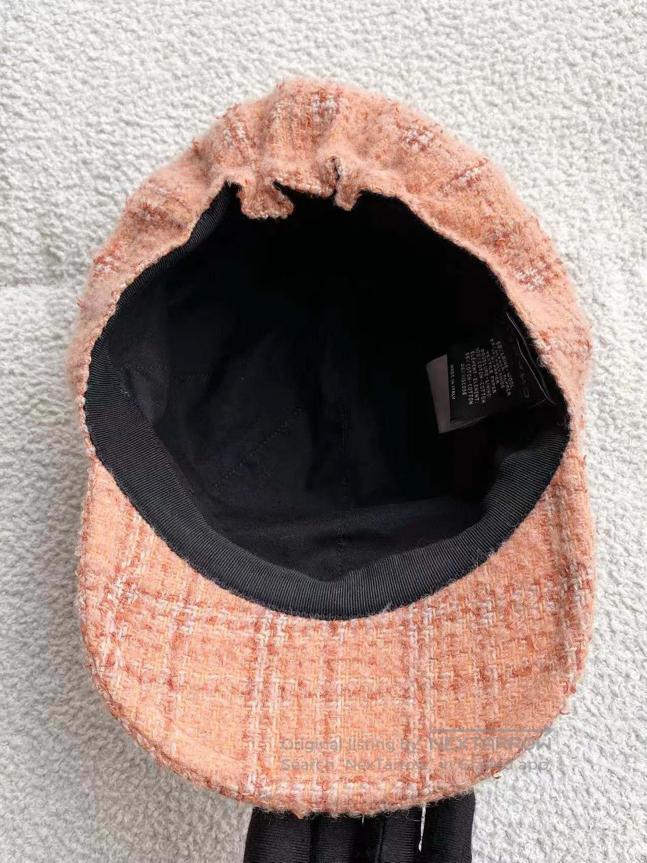 Chanel Chanel Size 55-60 logo woolen beret| Size ONE SIZE - 5 Thumbnail
