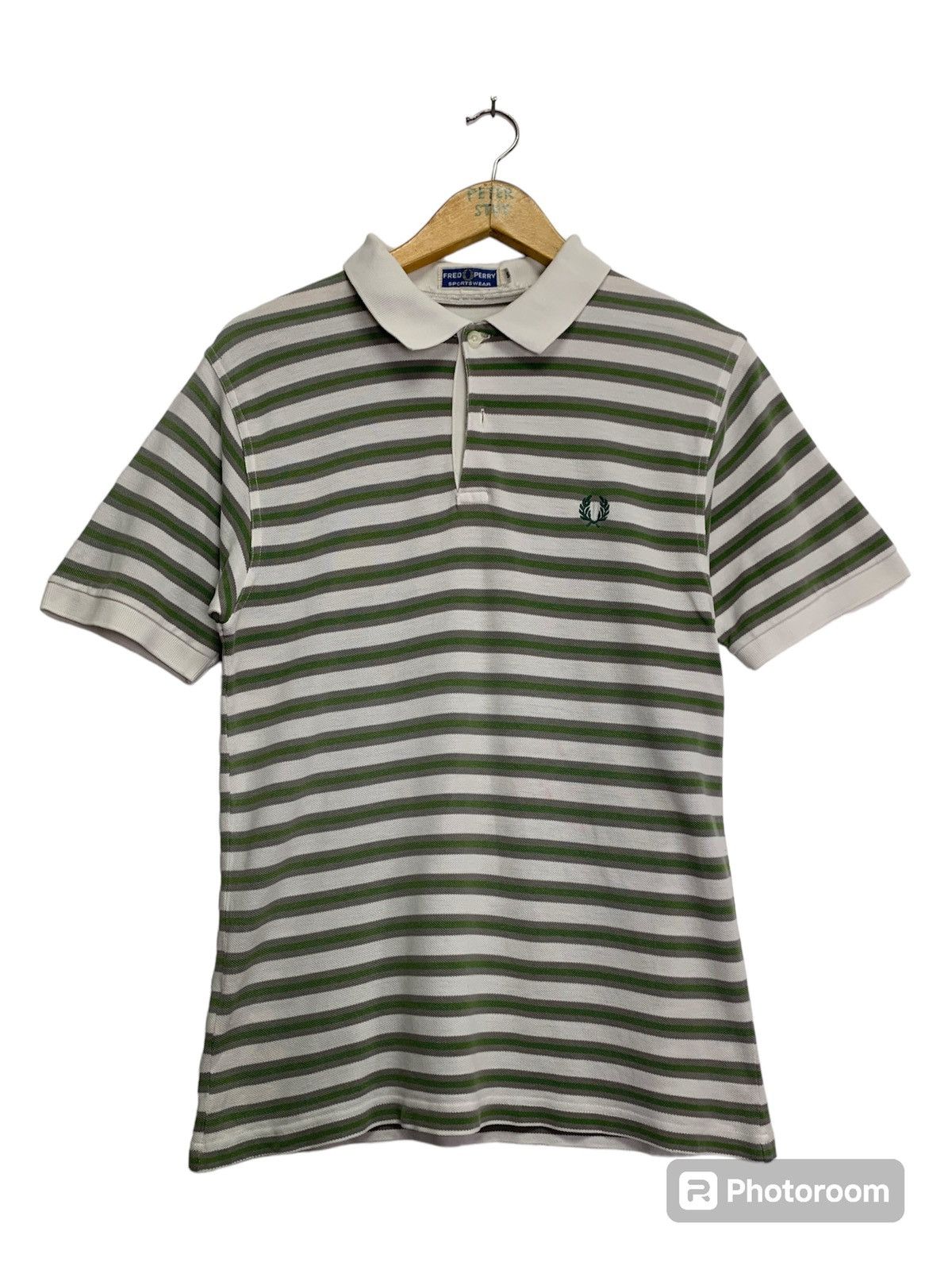 Fred Perry × Vintage Vintage Fred Perry Stripe Polo Size US S / EU 44-46 / 1 - 1 Thumbnail