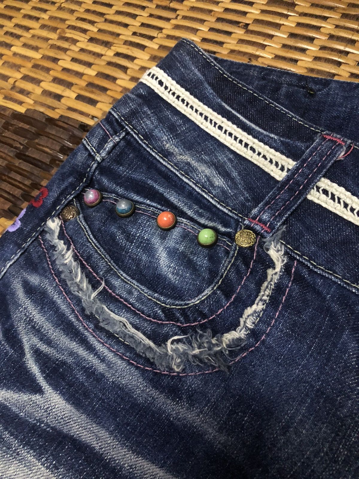Designer × Hysteric Glamour × Japanese Brand Vintage Red Pepper Jeans Japanese Brand Size 31" - 13 Thumbnail