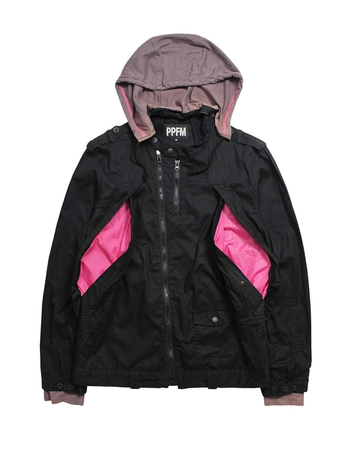 PPFM 2008 PPFM LAYERED HIDDEN HOOD RACER JACKET Size US M / EU 48-50 / 2 - 1 Thumbnail