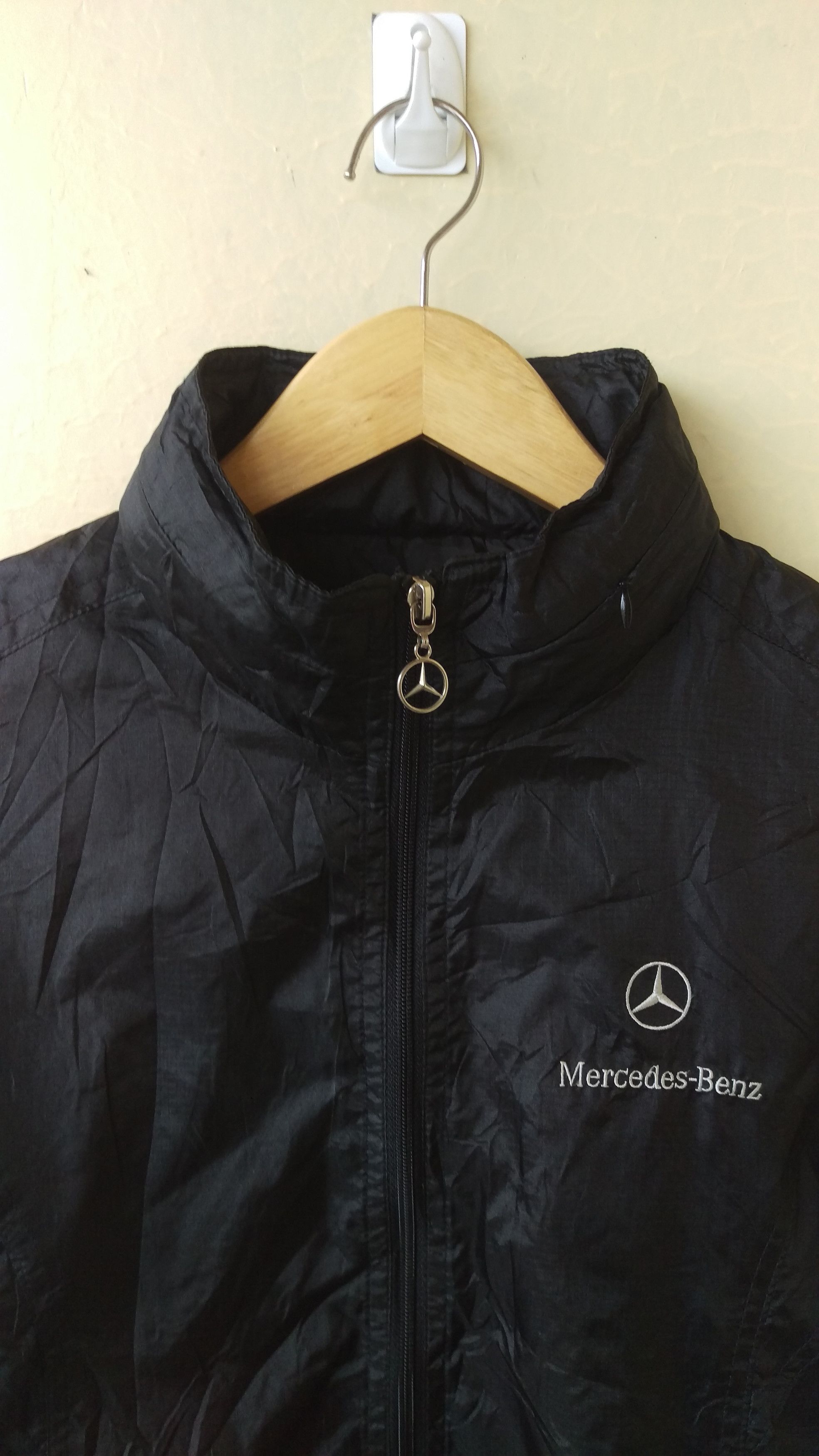 Mercedes-Benz Vtg Mercedes benz hidden hoodie jacket Size US M / EU 48-50 / 2 - 2 Thumbnail