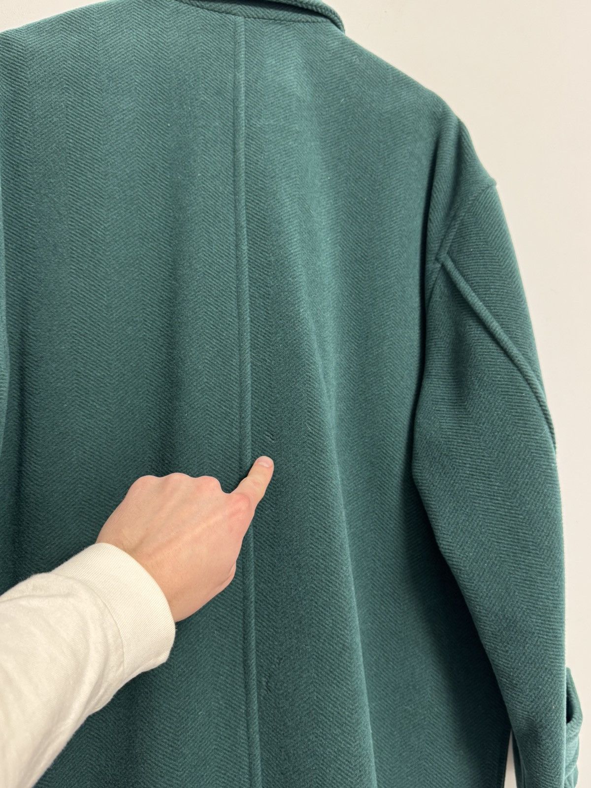 Versace Versace Coat Men’s Green Wool Luxury Coats Size US L / EU 52-54 / 3 - 24 Thumbnail