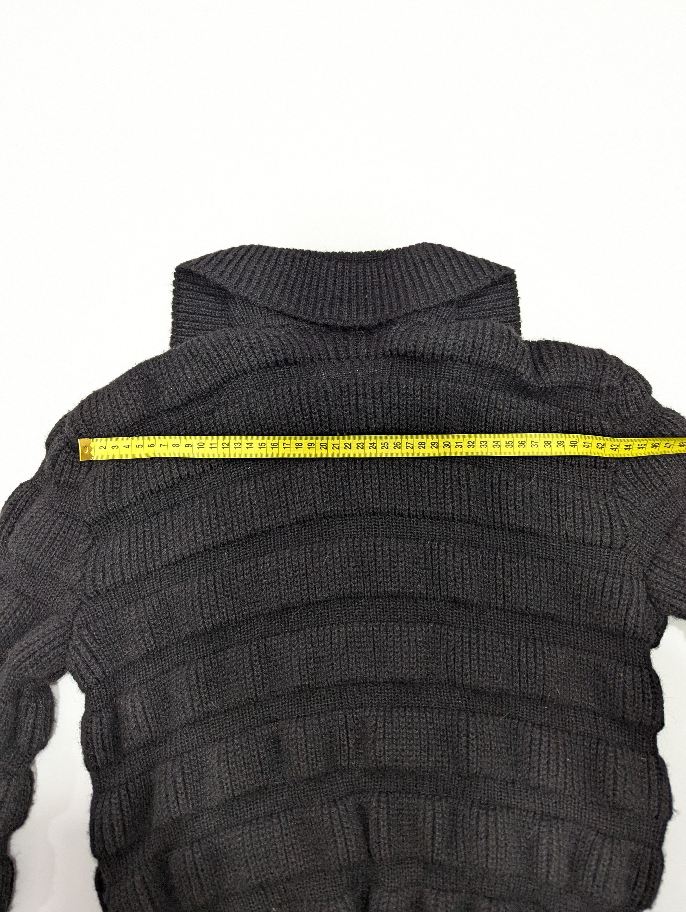 Burberry Thomas Burberry By Burberry Zip Oversized Alpaca Sweater Size S / US 4 / IT 40 - 12 Thumbnail