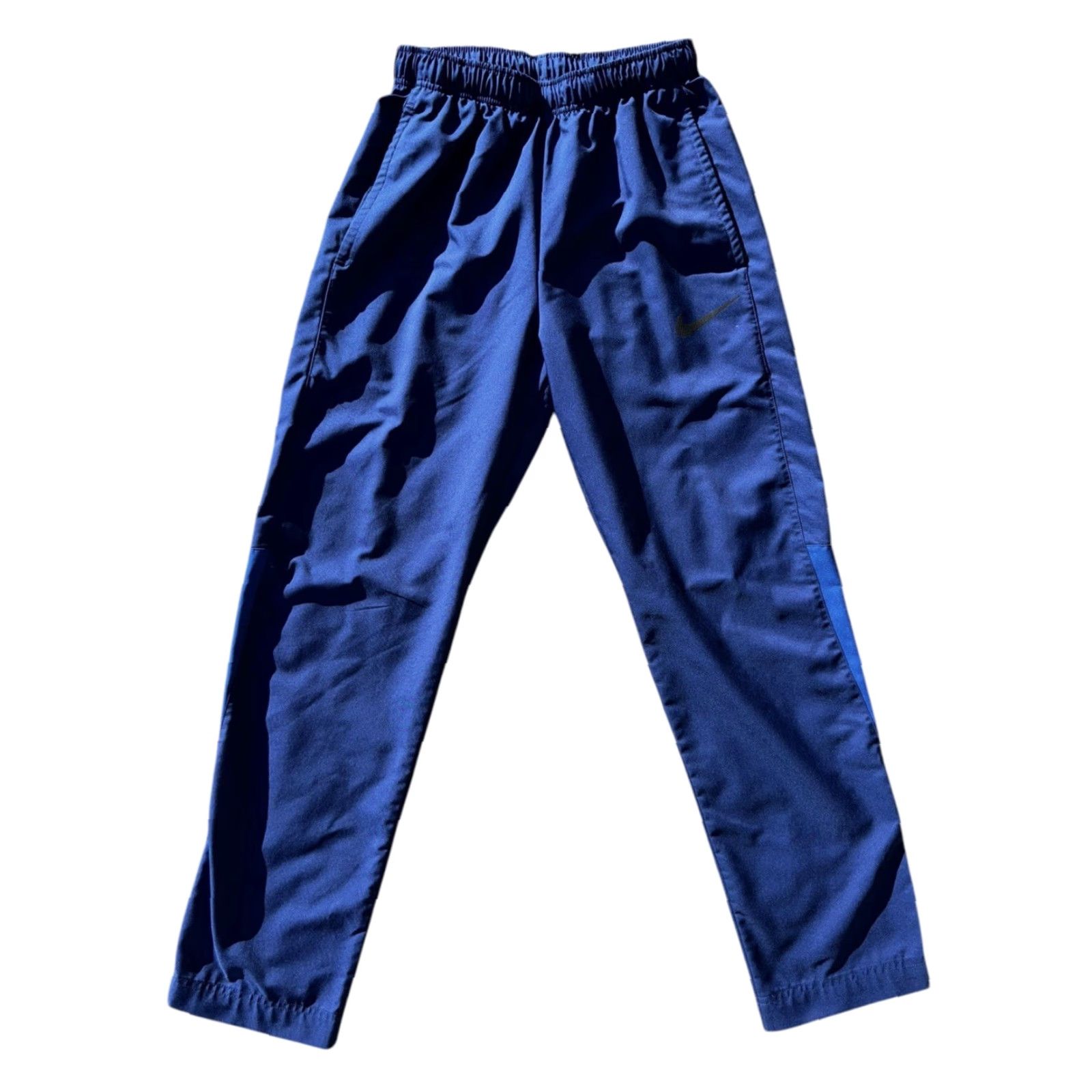 Nike Nike Indigo Blue Track Pants S Men's Regular Size S Activewear Running Pants Size US 29 - 2 Thumbnail