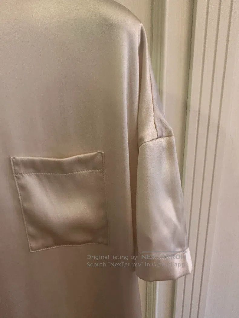Brunello Cucinelli Brunello Cucinelli Women's silk dress Size L / US 10 / IT 46 - 6 Thumbnail