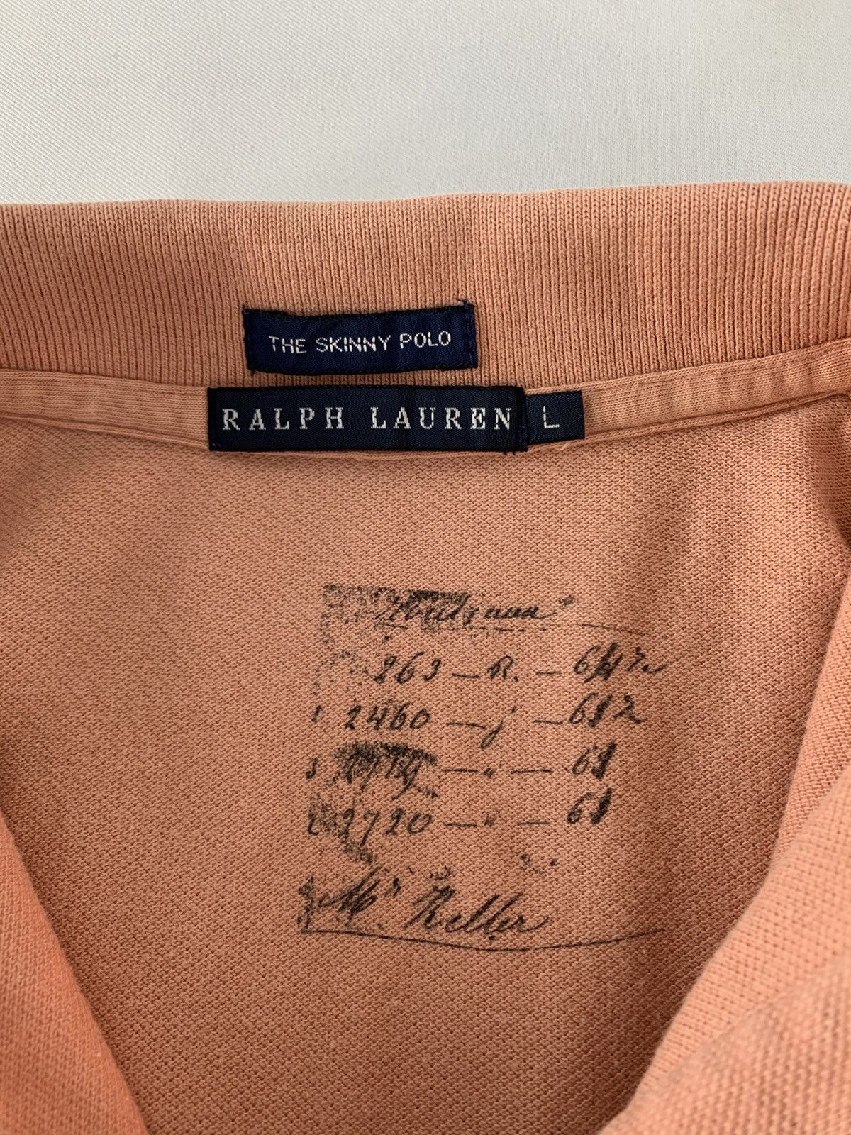 Ralph Lauren Ralph Lauren The Skinny Polo Floral Design Polo Tee T Shirt Size L / US 10 / IT 46 - 6 Thumbnail