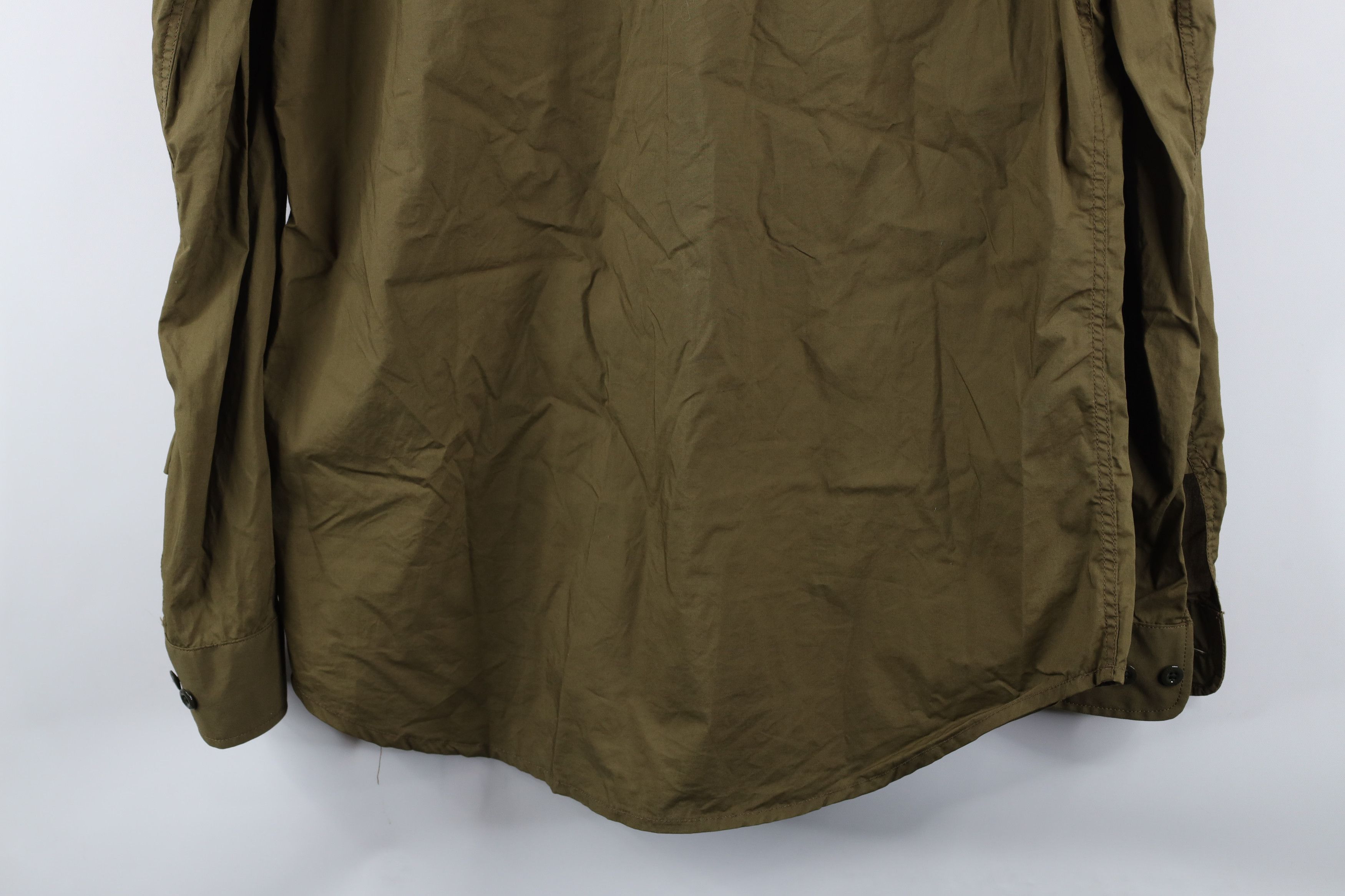 Vintage G Star Raw Spell Out Military Style Collared Button Shirt Size US L / EU 52-54 / 3 - 12 Thumbnail