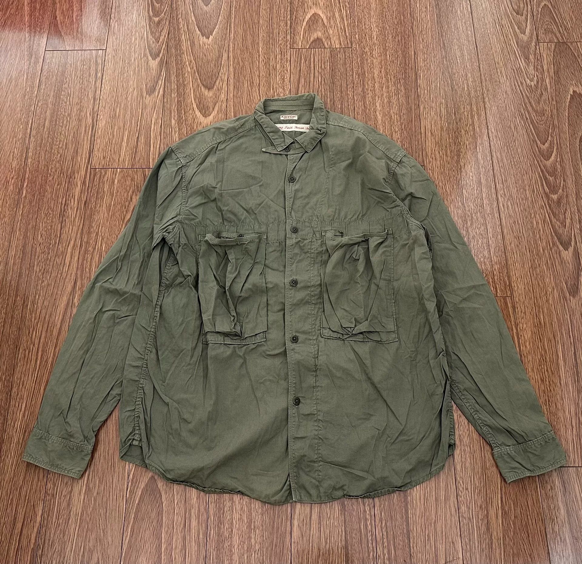 Kapital kapital long sleeve military shirt Size US S / EU 44-46 / 1 - 1 Thumbnail