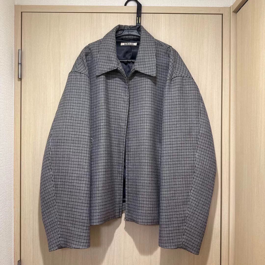 Auralee auralee 18AW Wool Houndstooth Jacket Size US XL / EU 56 / 4 - 1 Thumbnail