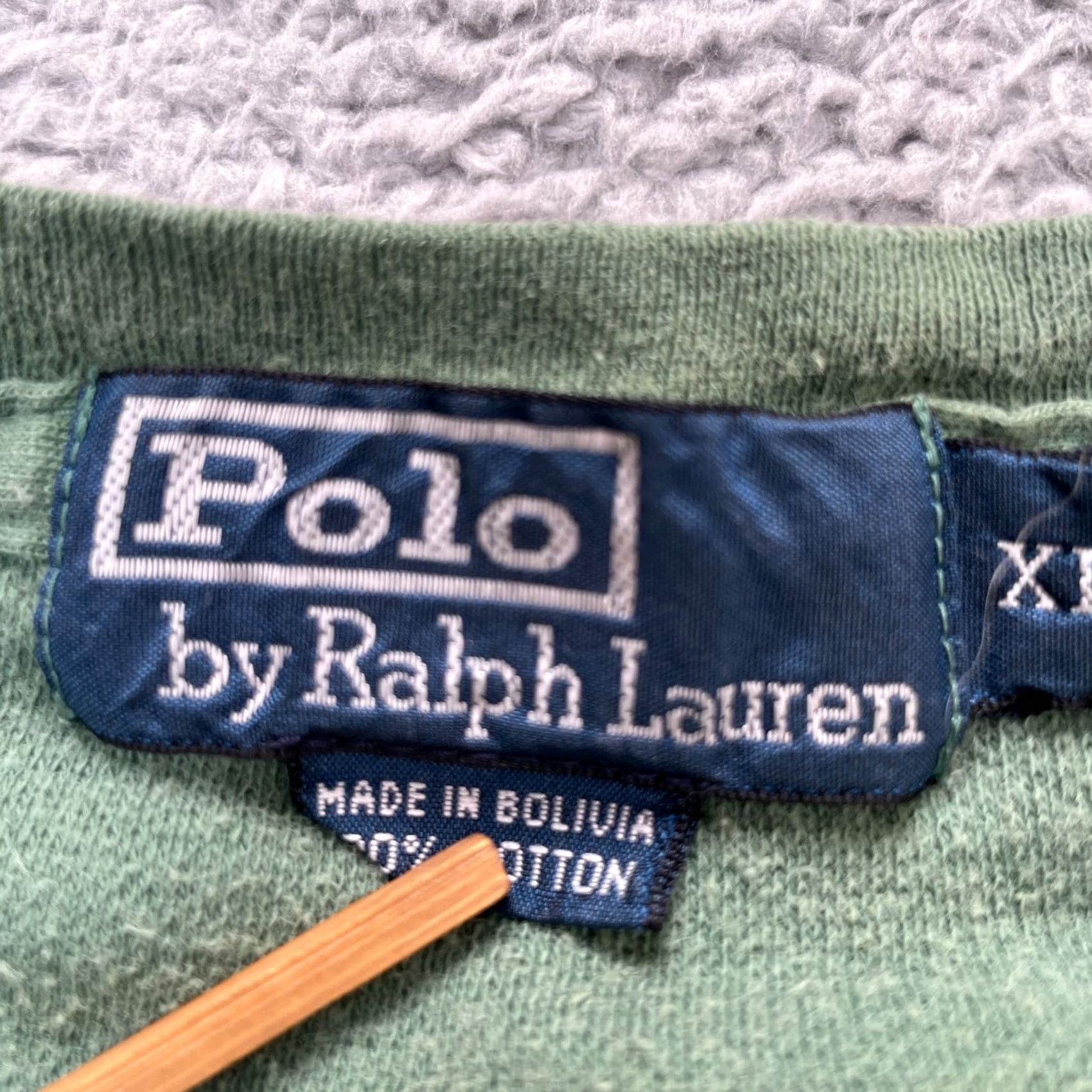 Polo Ralph Lauren VINTAGE Polo Ralph Lauren Shirt Mens XL Green Striped Pony 100% Cotton Polo Shirt Polo Ralph Lauren Shirt Mens XL Green Striped Pony 90s Size US XL / EU 56 / 4 - 3 Thumbnail