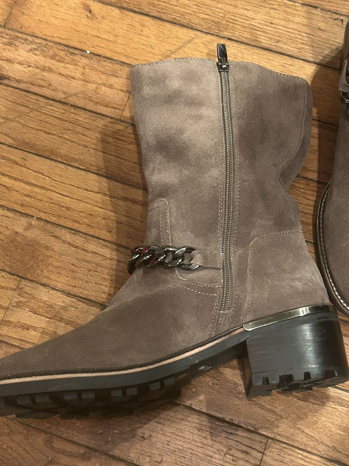 Vince Camuto Vince Camuto Suede Mid-Calf Boots Size US 10 / IT 40 - 6 Thumbnail
