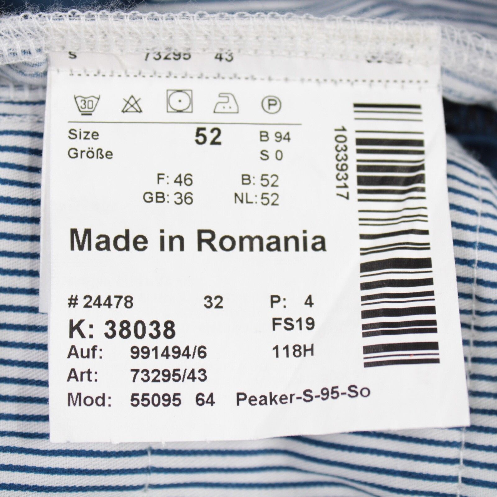 Hiltl Hiltl New with tags Chinos Size 36 US In Blue Size US 36 / EU 52 - 6 Thumbnail